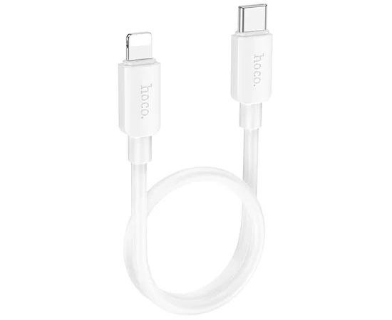 Дата кабель Hoco X96 Hyper Type-C to Lightning 20W (0.25m) White