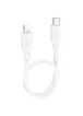 Дата кабель Hoco X96 Hyper Type-C to Lightning 20W (0.25m) White