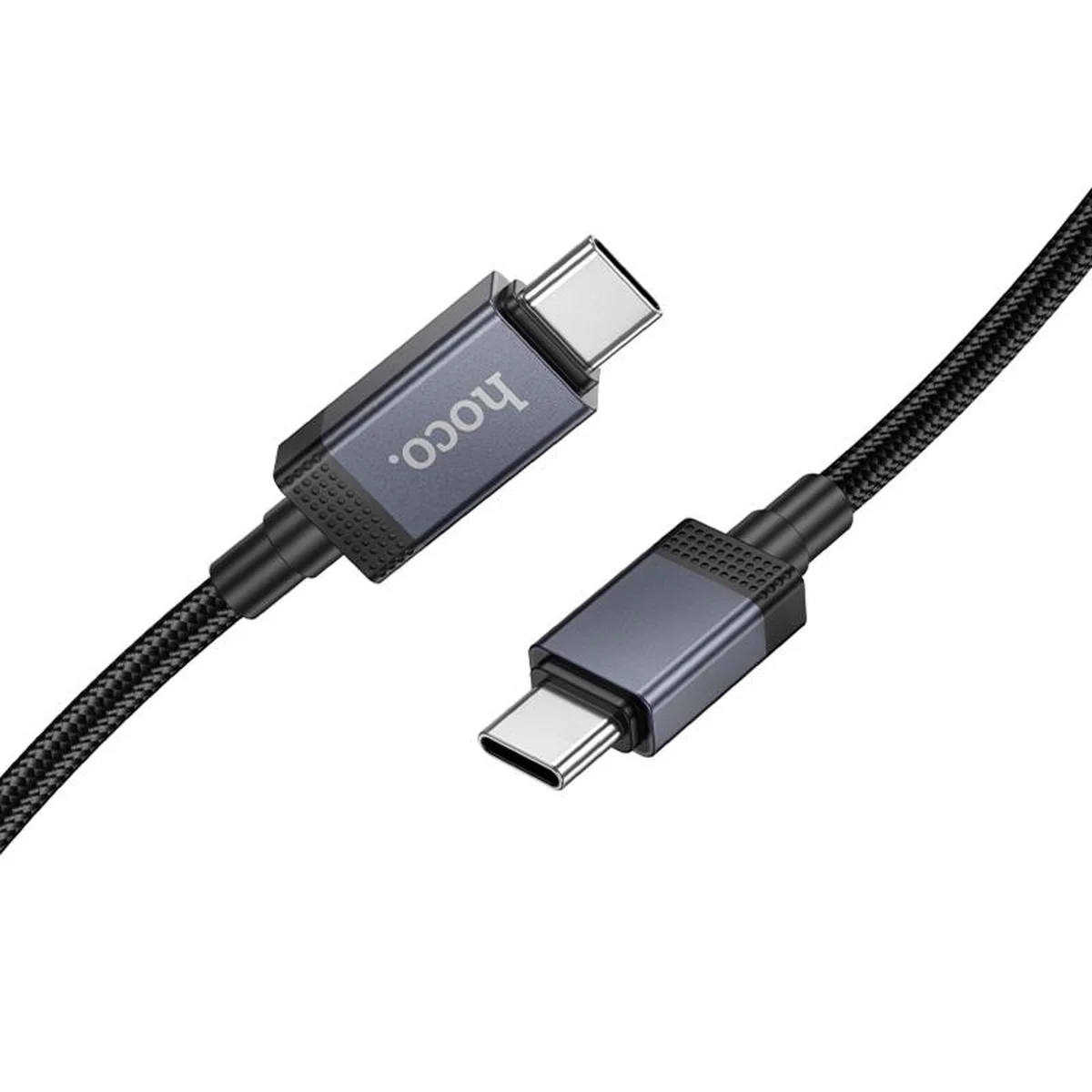 Дата кабель Hoco X118 Generic with display Type-C to Type-C 60W (1m) Black