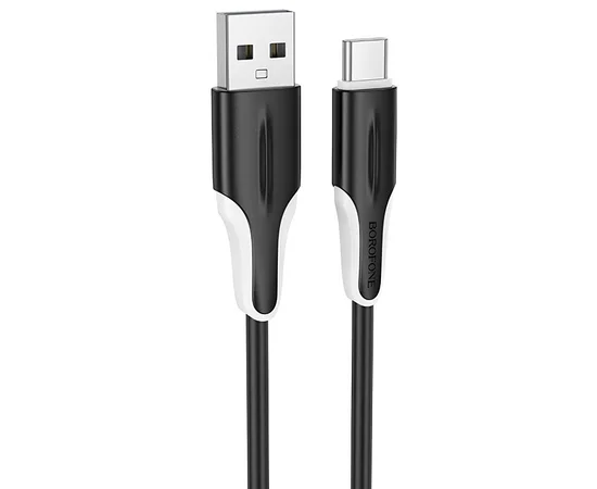 Дата кабель Borofone BX119 New USB to Type-C 3A (1m) Black