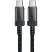 Дата кабель Acefast C12-03 Type-C to Type-C 60W (1.2m) Black