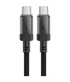Дата кабель Acefast C12-03 Type-C to Type-C 60W (1.2m) Black