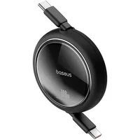 Дата кабель Baseus Free2Draw Mini Retractable Type-C to Type-C 100W (1m) (P10364500) Cluster Black