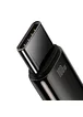 Дата кабель Baseus Tungsten Gold USB to Type-C Cable 100W (1m) (CAWJ00000) Black