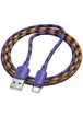 Дата кабель Hoco X116 Meridian USB to Type-C 3A (1m) Gradient Purple Mix