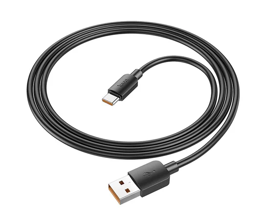 Дата кабель Hoco X96 Hyper USB to Type-C 27W (1m) Black