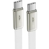 Дата кабель Acefast C24-03 Type-C to Type-C 60W (1.2m) White