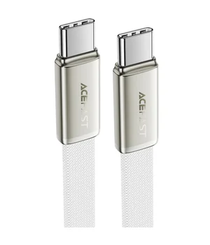 Дата кабель Acefast C24-03 Type-C to Type-C 60W (1.2m) White