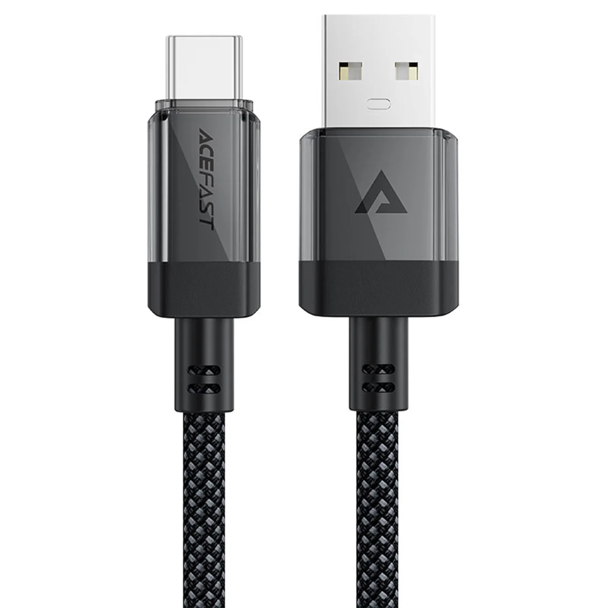 Дата кабель Acefast C12-04 USB to Type-C 3A (1.2m) Black