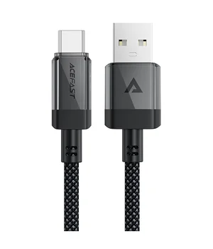 Дата кабель Acefast C12-04 USB-Type-C 3A (1.2m) Black