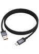 Дата кабель Hoco X118 Generous with display USB to Type-C 5A (1m) Black