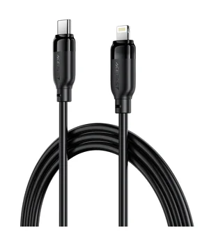 Дата кабелю Acefast C16-05 Type-C to Lightning 30W (2m) Black