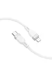 Дата кабель Hoco X109 Energy silicone Type-C to Lightning (1m) White
