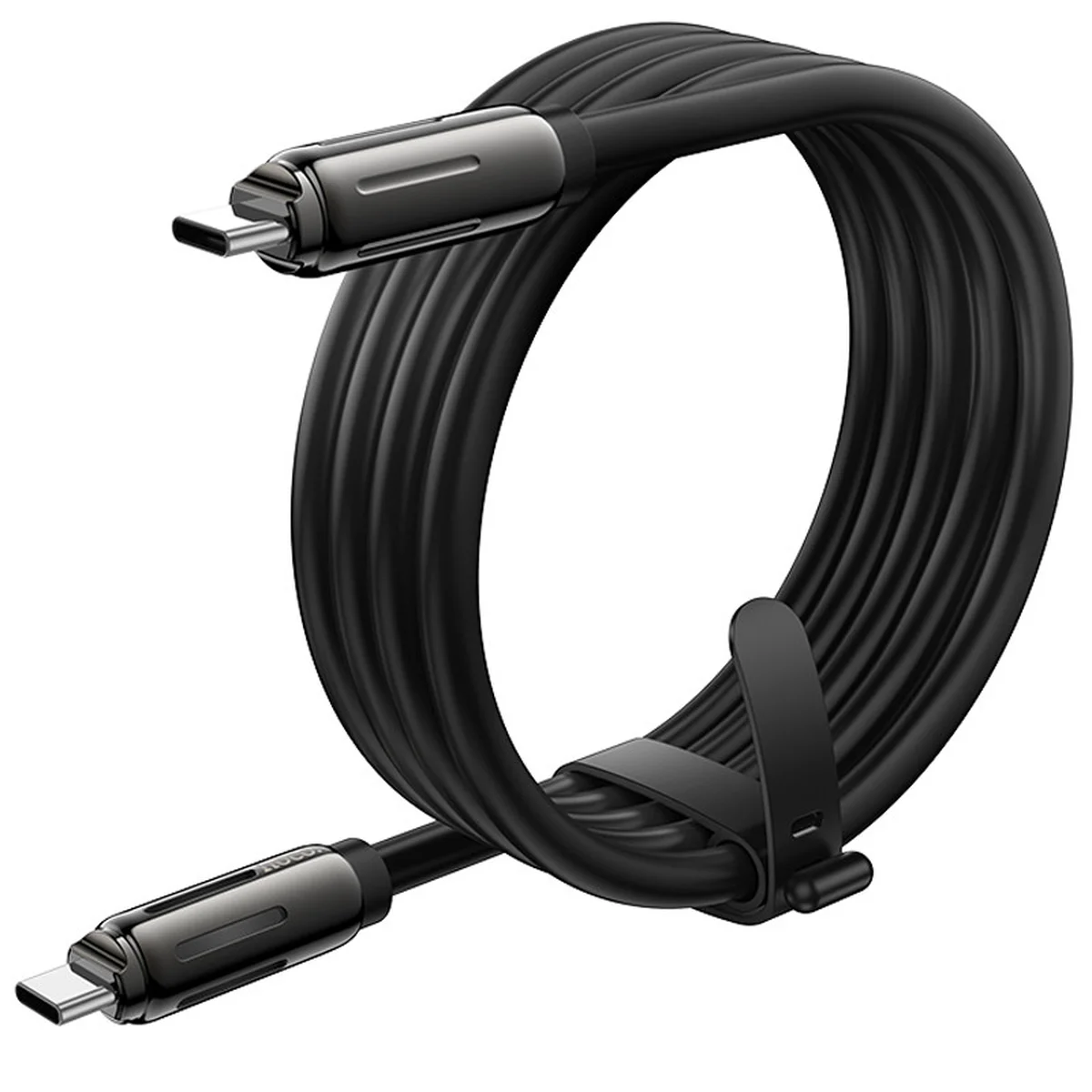 Дата кабель Hoco U136 Prize Type-C to Type-C 60W (1.2m) Black