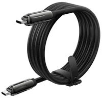 Дата кабель Hoco U136 Prize Type-C to Type-C 60W (1.2m) Black