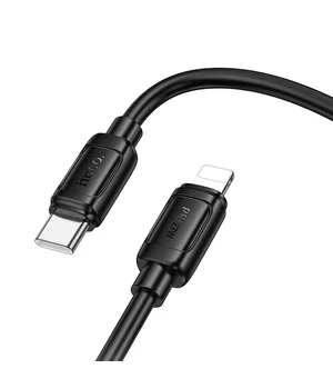 Дата кабель Hoco X115 Surpass Type-C to Lightning 27W (1m) Black