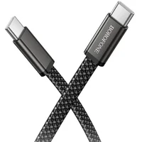 Дата кабель Borofone BX124 Peace Type-C to Type-C 60W (1m) Black