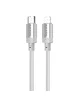 Дата кабель Borofone BX108 Start silicone Type-C to Lightning 27W (1m) Gray