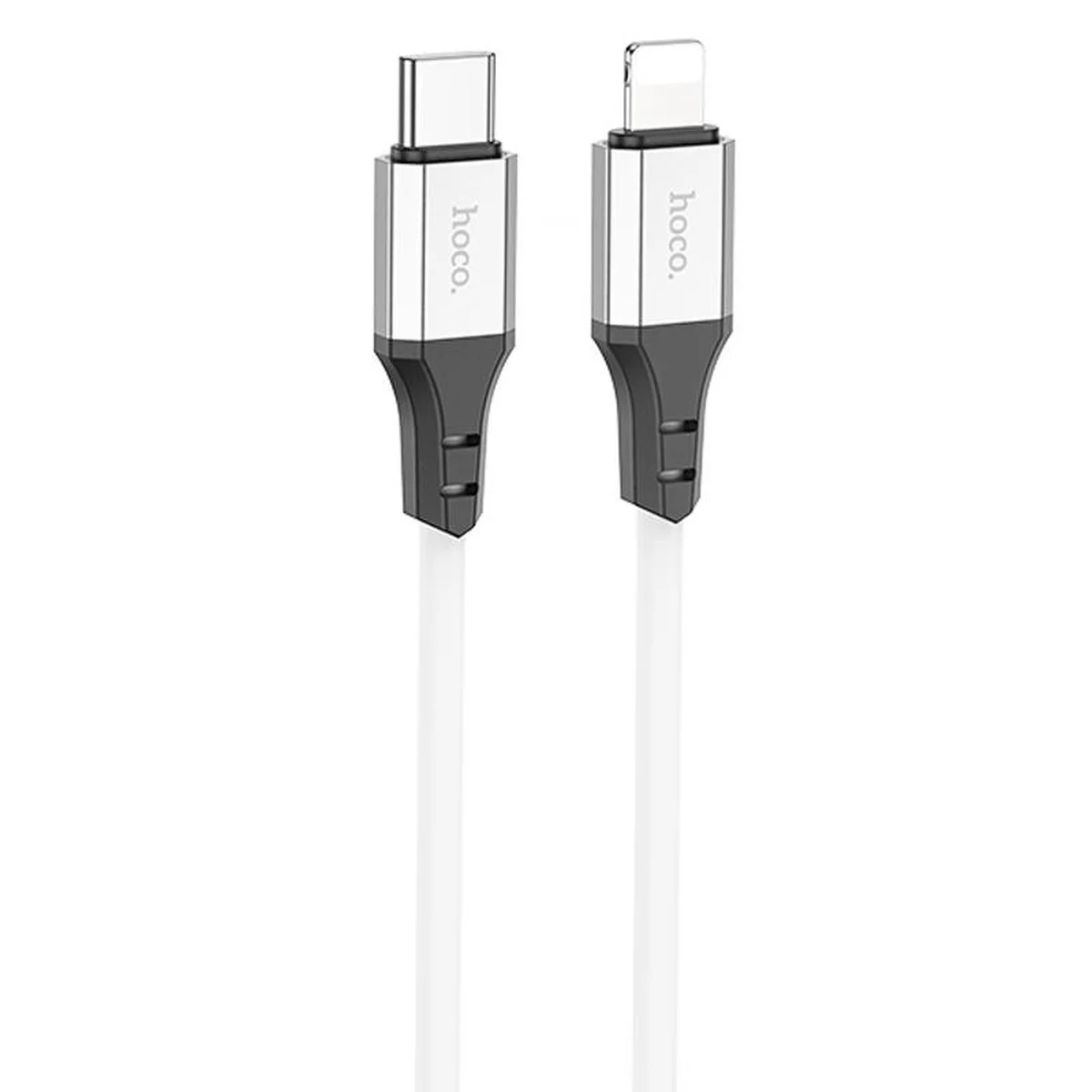 Дата кабель Hoco X86 Spear Type-C to Lightning 20W (1m) White