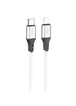 Дата кабель Hoco X86 Spear Type-C to Lightning 20W (1m) White