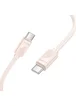 Дата кабель Hoco X114 Energy Type-C to Type-C 60W (1m) Pink