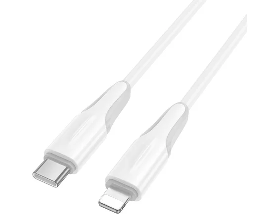 Дата кабель Borofone BX119 New Type-C to Lightning 27W (1m) White