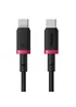 Дата кабель Baseus Dura Series Fast Charging Type-C to Type-C 100W (1m) (P10377803U01) Red / Black