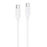 Дата кабель Hoco X115 Surpass Type-C to Type-C 240W (1m) White
