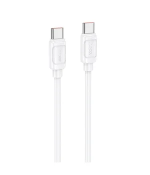 Дата кабель Hoco X115 Surpass Type-C to Type-C 240W (1m) White