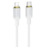 Дата кабель Hoco X128 Benefit Type-C to Lightning 30W (1m) White