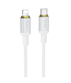 Дата кабель Hoco X128 Benefit Type-C to Lightning 30W (1m) White