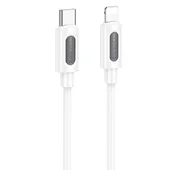 Дата кабель Borofone BX114 Structure Type-C to Lightning 27W (1m) White