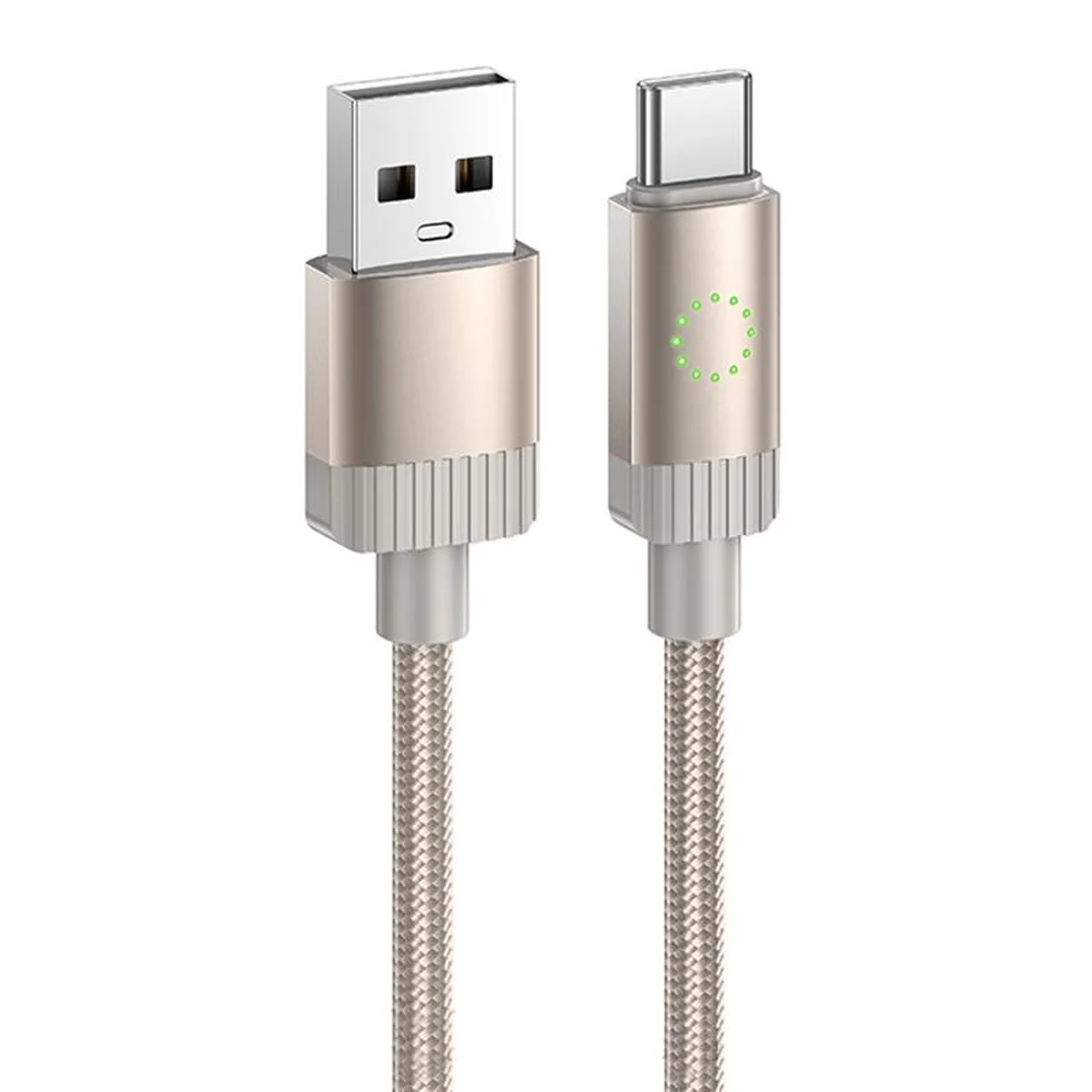 Дата кабель Hoco X117 Star USB to Type-C 3A (1m) Gold