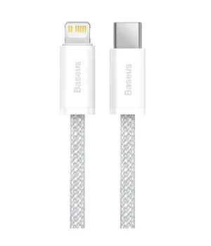 Дата кабель Baseus Dynamic Series Type-C to Lightning 20W (1m) (CALD000002) White
