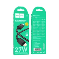 Дата кабель Hoco X113 Beneficio Type-C to Lightning (1m) Black