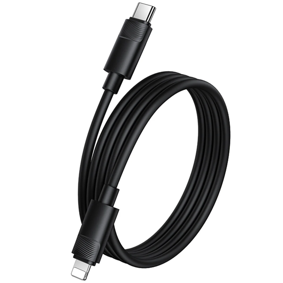Дата кабель Borofone BX123 Leya Type-C to Lightning 30W (1m) Black