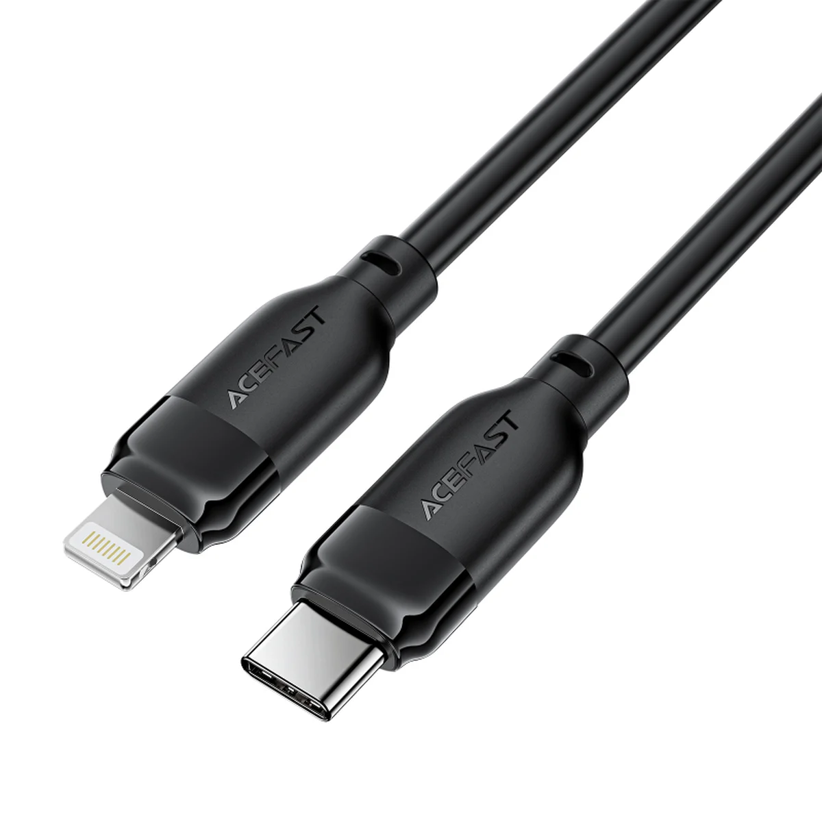 Дата кабель Acefast C16-05 Type-C to Lightning 30W (2m) Black