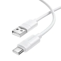 Дата кабель Borofone BX123 Leya USB to Type-C 36W (1m) White