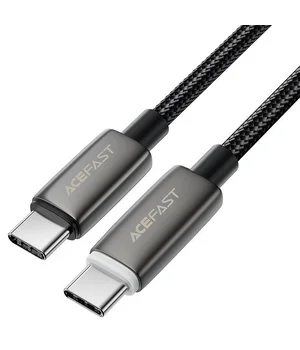 Дата кабель Acefast C23-03 Type-C to Type-C 60W (1.2m) Black