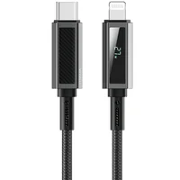 Дата кабель WIWU C080 Warriors Type-C to Lightning 27W (1m) Black