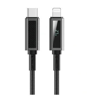 Дата кабель WIWU C080 Warriors Type-C to Lightning 27W (1m) Black