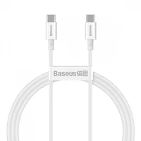 Дата кабель Baseus Superior 2 Fast Charging Type-C to Type-C 100W (1m) (P10365200211-03) Moon White