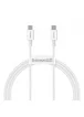 Дата кабель Baseus Superior 2 Fast Charging Type-C to Type-C 100W (1m) (P10365200211-03) Moon White