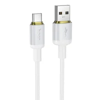 Дата кабель Hoco X128 Benefit USB to Type-C 36W (1m) White