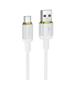 Дата кабель Hoco X128 Benefit USB to Type-C 36W (1m) White