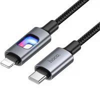 Дата кабель Hoco U144 New Type-C to Lightning 27W (1.2m) Black