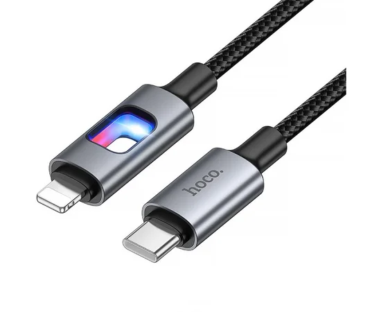 Дата кабель Hoco U144 New Type-C to Lightning 27W (1.2m) Black