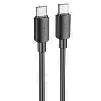Дата кабель Hoco X96 Hyper Type-C to Type-C 100W (1m) Black