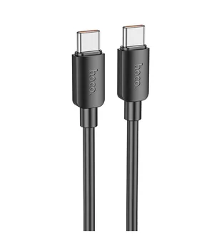 Дата кабель Hoco X96 Hyper Type-C to Type-C 100W (1m) Black