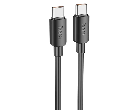 Дата кабель Hoco X96 Hyper Type-C to Type-C 100W (1m) Black